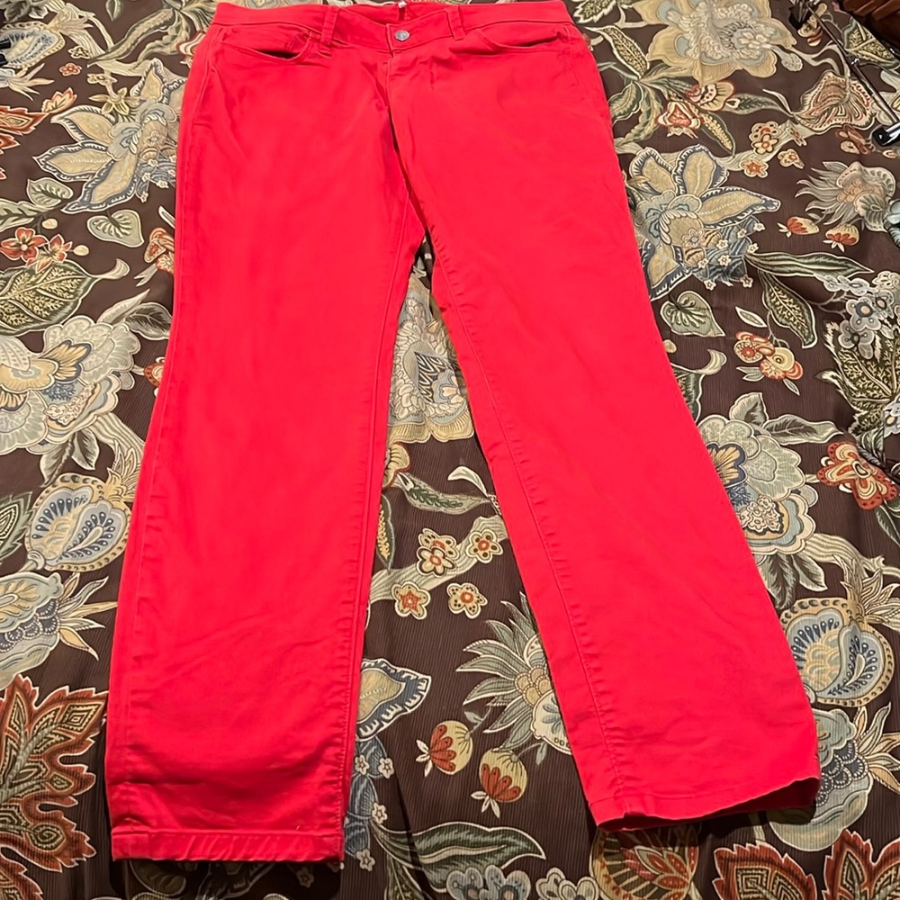 Red Loft pants